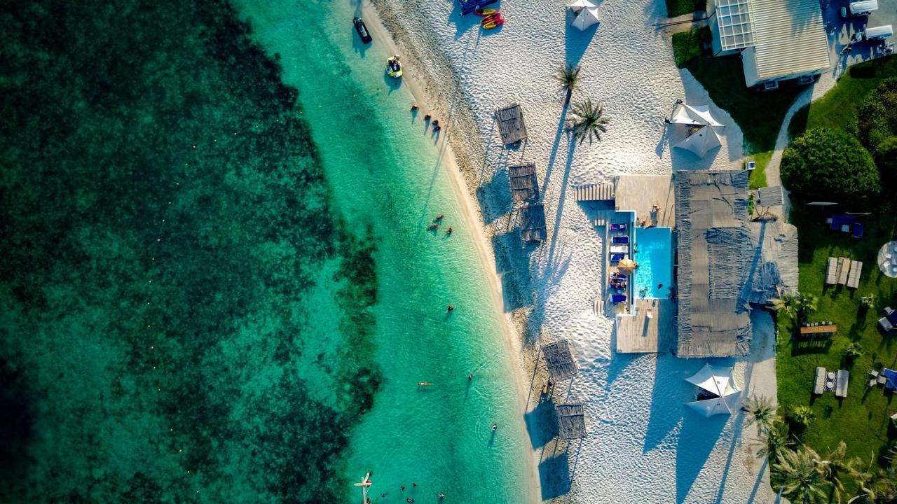 Hotel Nurai Island, Saadiyat Abu Dabi Exterior foto Aerial view of the beach